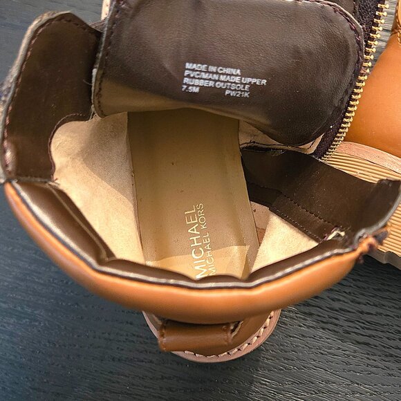 Michael Kors Trudy Leather and Logo Boot (size 7.5 US) - Picture 8 of 9